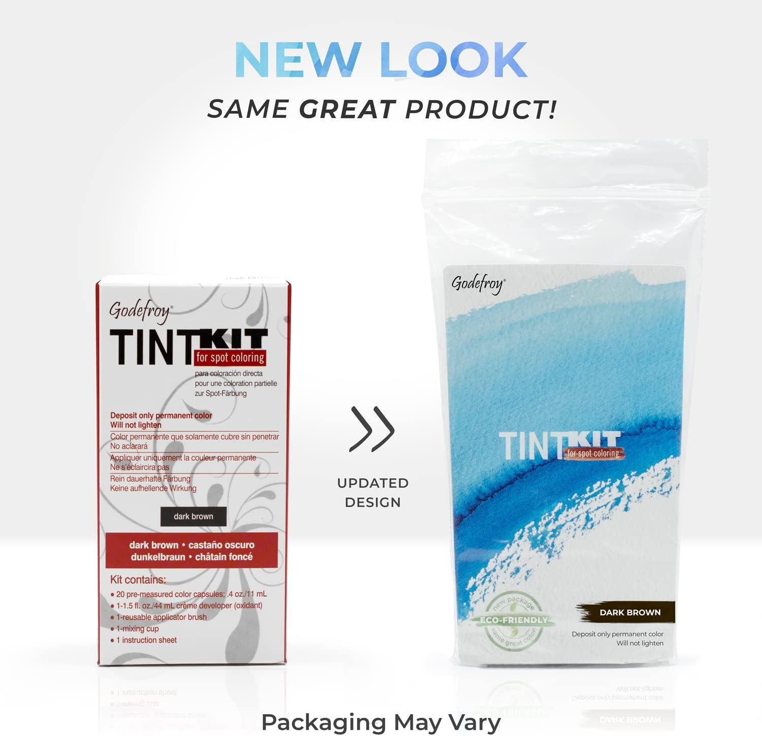 Godefroy Hair Color Tint Kit for 100% Gray Coverage, Medium Brown, 20 Applications, Long-Lasting Root Touch-Up for Men & Women, Pre-Measured Capsules, No Waste, DIY Salon-Quality Results at Home image number 4