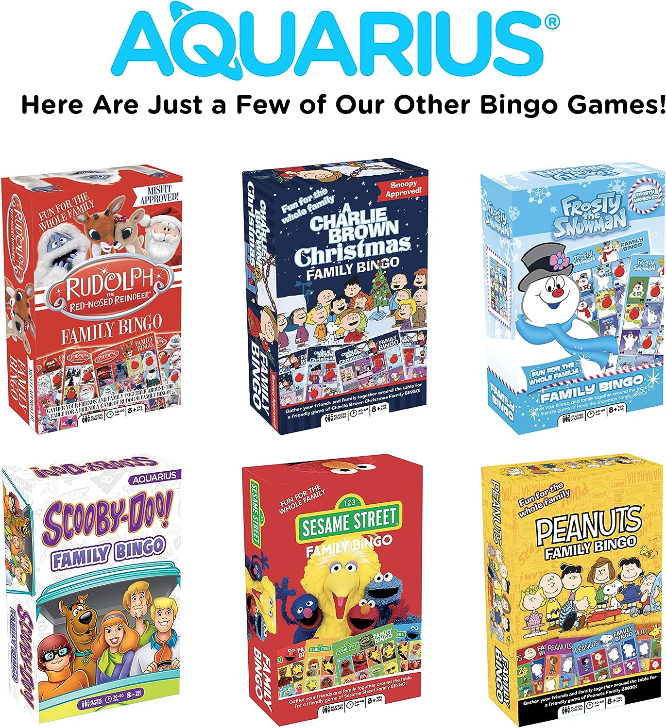 AQUARIUS Garfield Bingo Game - Fun Family Party Game for Kids, Teens and Adults - Entertaining Family Game Night Gift - Officially Licensed Garfield Merchandise - Ages 8 and Up image number 1