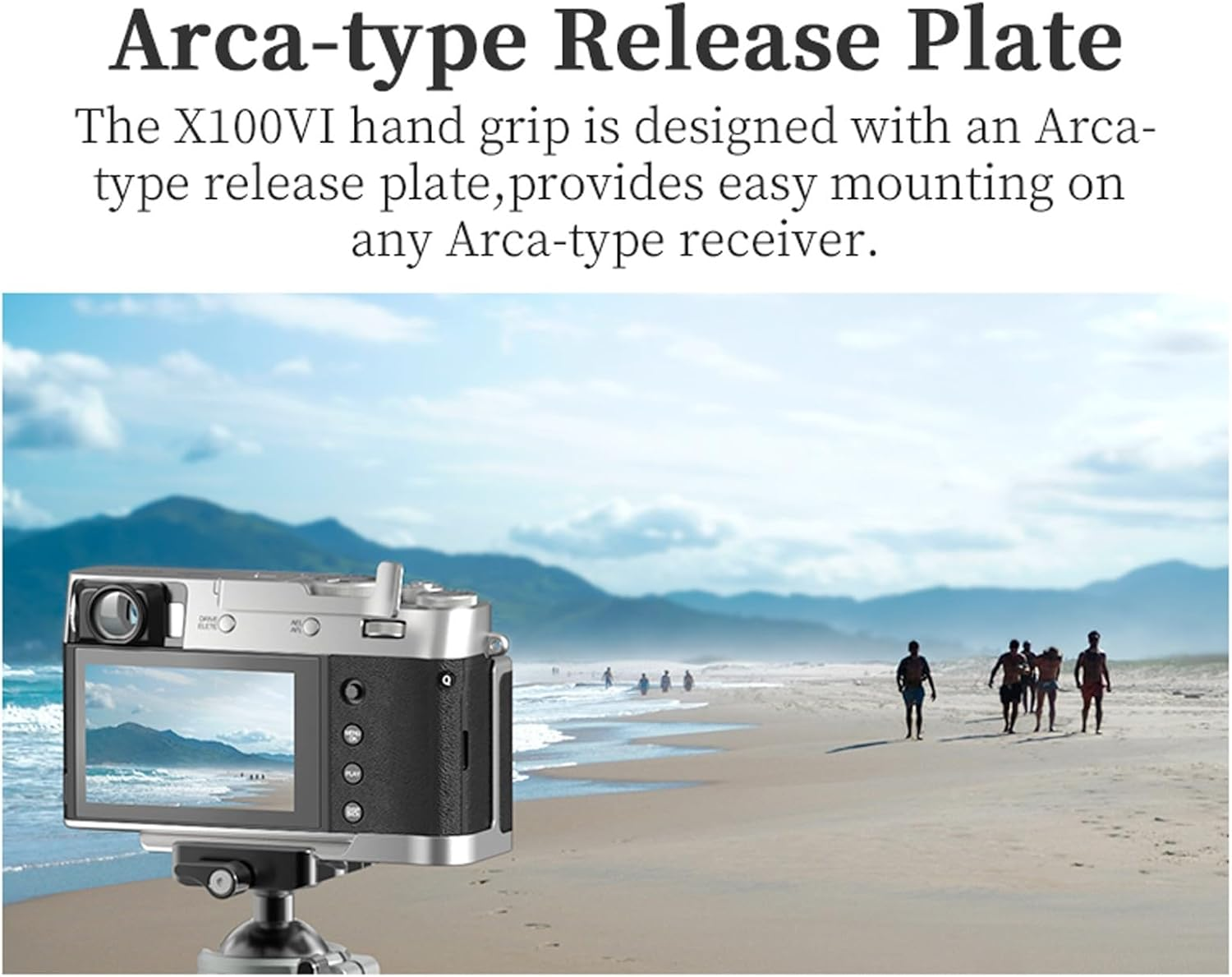 YC Onion Lens Hood for Fujifilm X100V X100VI with 23Mm Adapter Ring Black,Aluminum Alloy image number 1