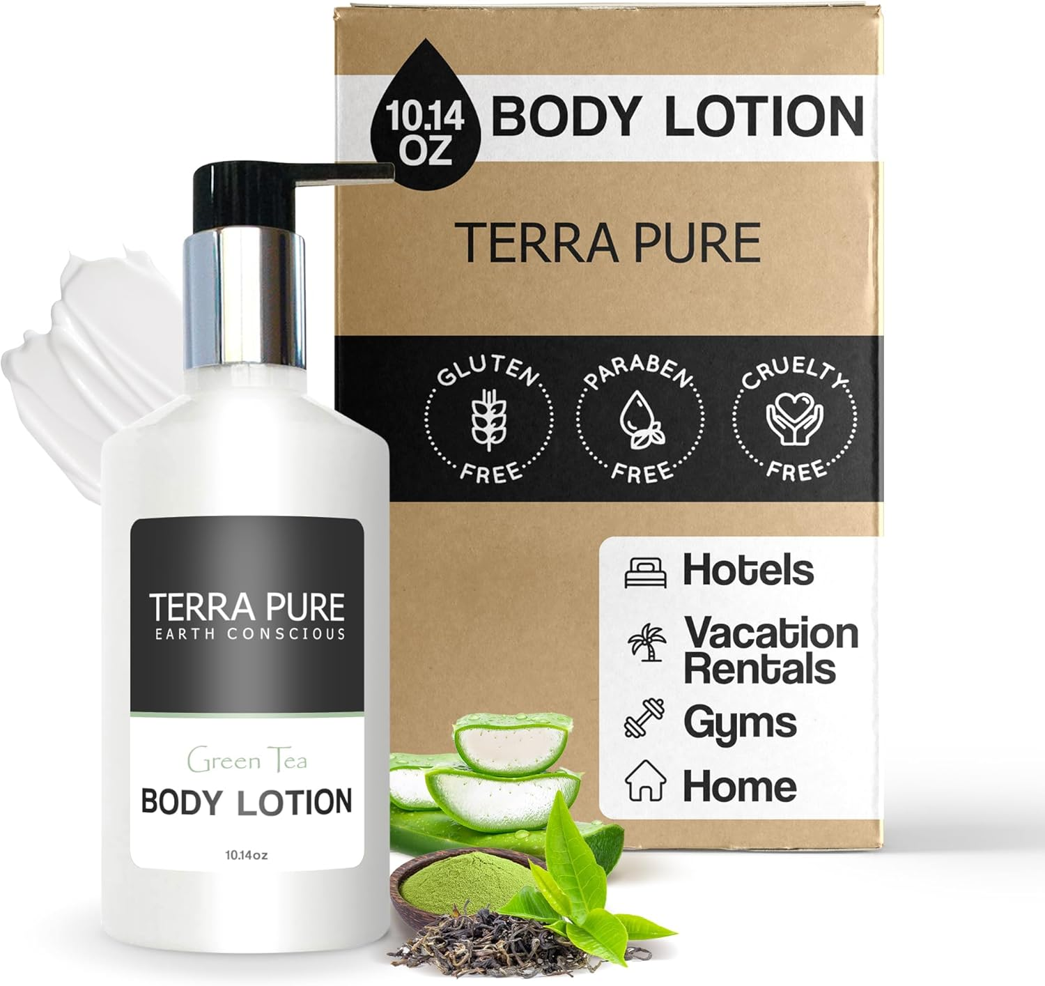 (Lotion) - Terra Pure Lotion, Retail Size Hotel Amenities, 300Ml (Single) image number 3