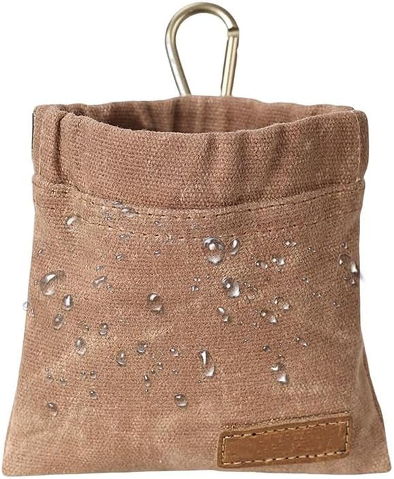 Dog Treat Bags Training Pouch Portable Puppy Dog Training Treat Pouch Auto Closing Pet Snack Reward Pocket Dog Food Dispenser Treat Pouches for Pet Training Travel or Outdoor Use (Light Green)