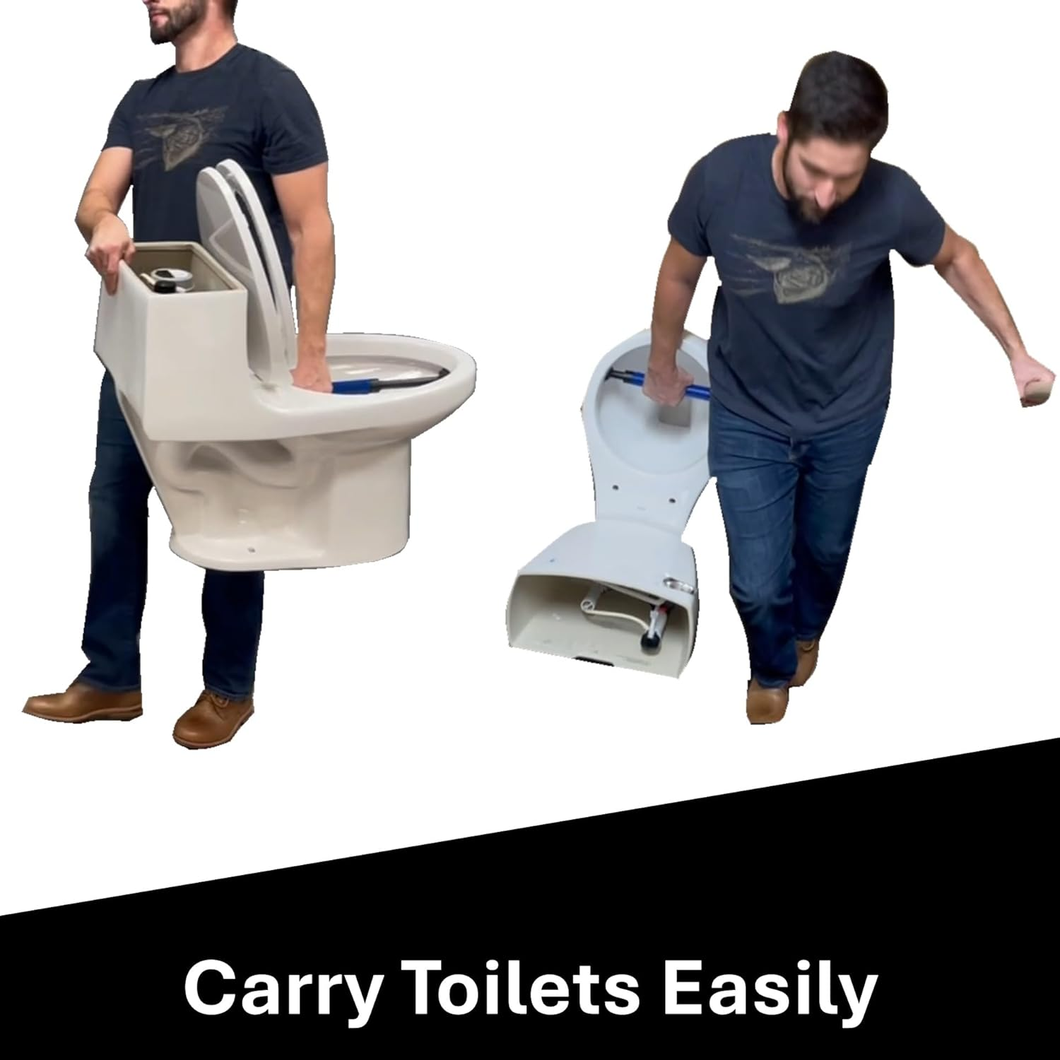 Plumber'S Toilet Lifting Tool | Carry with One Hand | Install & Remove Toilets | Newest Updated Version | Pick up Stix&reg;