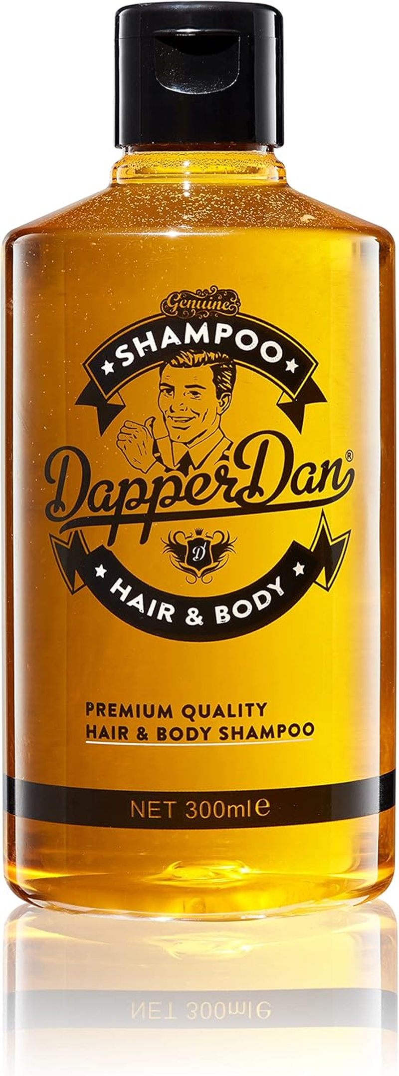 Dapper Dan Hair and Body Shampoo, with Vitamin B5, 1 X 300 Ml image number 2