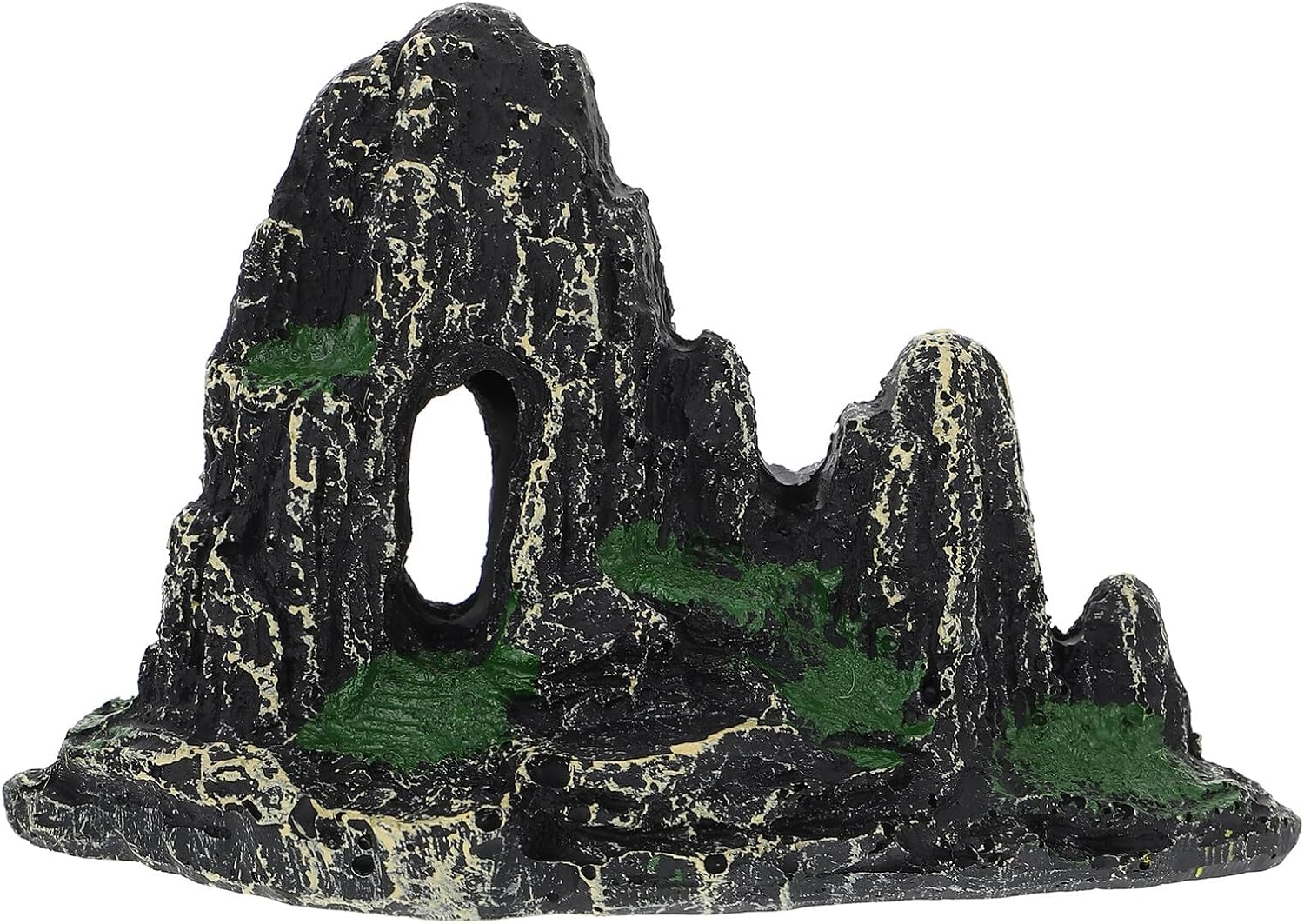 Bestonzon Artificial Hill Statue Resin Aquarium Decor Fish Tank Supply Landscape Ornament for Freshwater and Saltwater Aquatic Pets image number 4