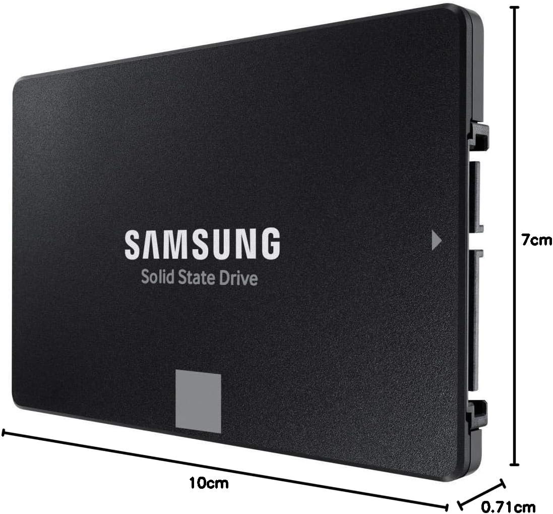 1TB Samsung 2.5" 870 EVO SATA 6Gb/S SSD MZ-77E1T0BW image number 2