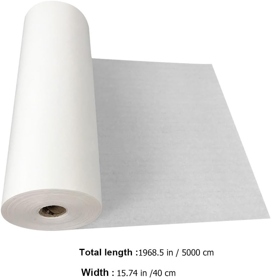 SEWACC Thickened Rice Paper Roll Perfect for Calligraphy Painting Chinese Art Kanji Sumi Writing and Seal Making 50M X 40Cm image number 4