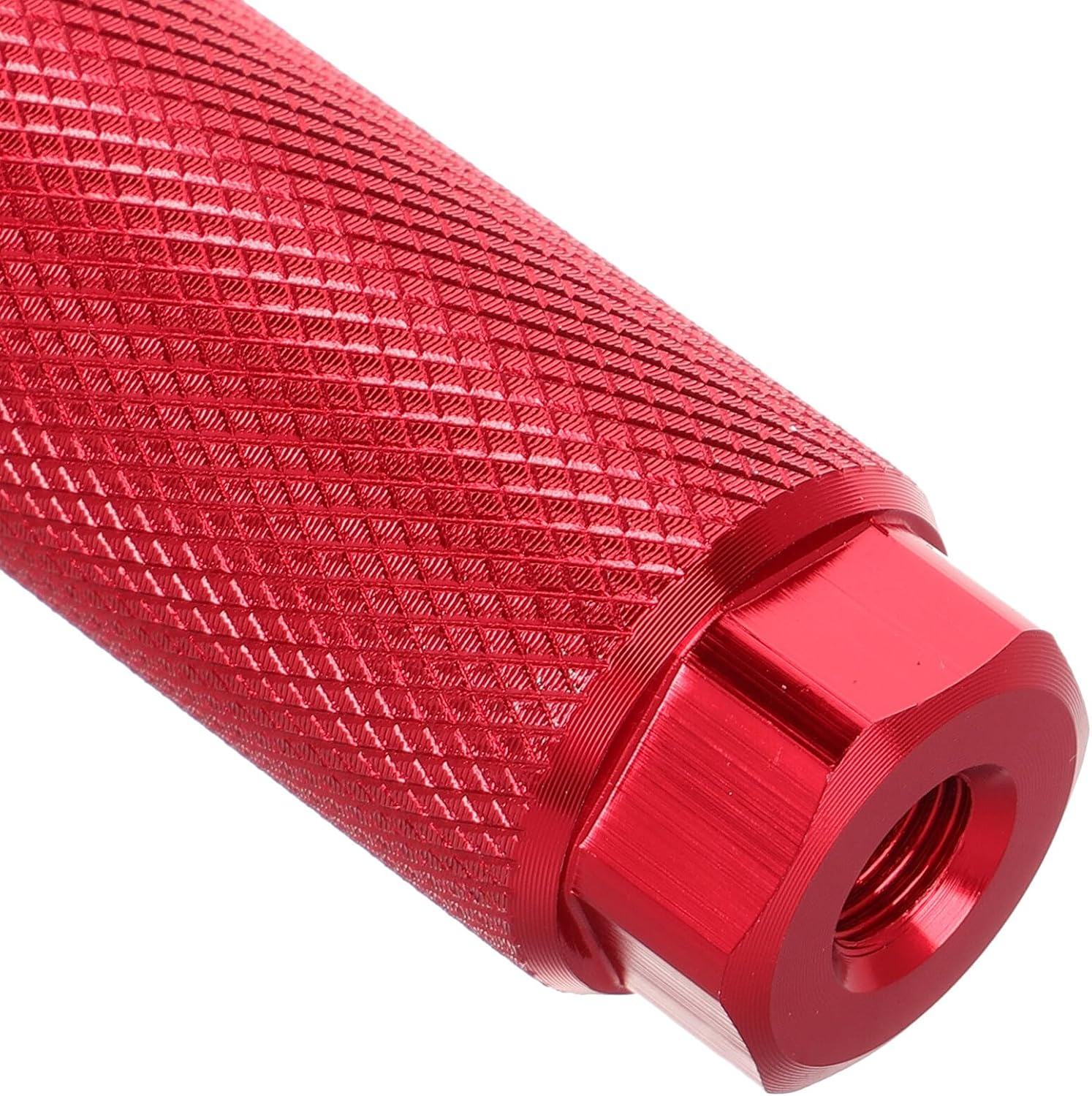 FOMIYES 2PCS Red Aluminum Alloy Bike Foot Pegs Universal Cycling Rear Wheel Pegs for Mountain and Compact Bicycles image number 5