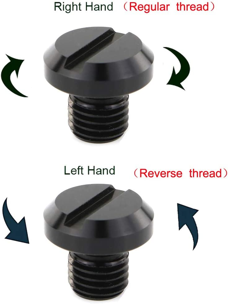 Xitomer 4 PCS Mirror Hole Plugs M10X1.25, Fit for Z125/ Z400/ Versys 650, FZ-07 MT-07 / FZ-09 MT-09, CRF250L/ CB1000R, SV650 / KLR 650, Aluminum CNC image number 4