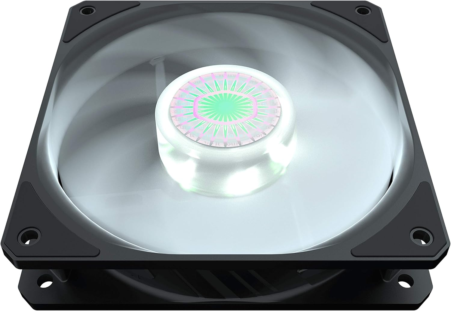 Cooler Master Sickleflow 120 White LED Case & Cooling Fan - Translucent Air Balance Blades, 62 CFM, 2.5 Mmh2O, 8 to 27 Dba - White LED image number 3