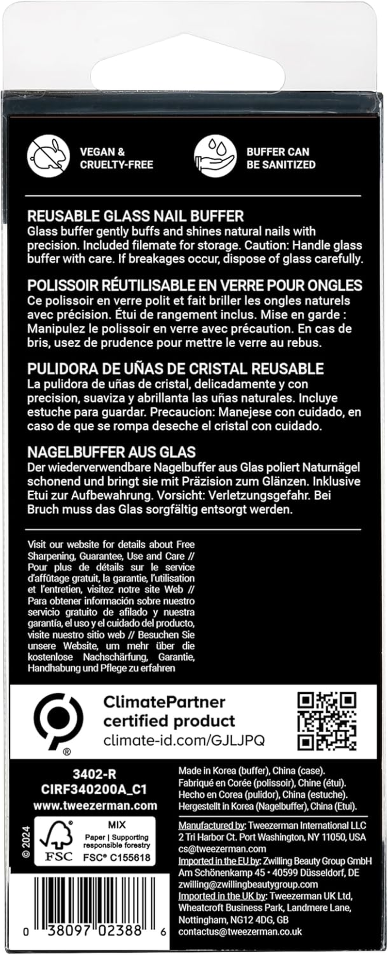 Tweezerman Glass Nail Buffer image number 5