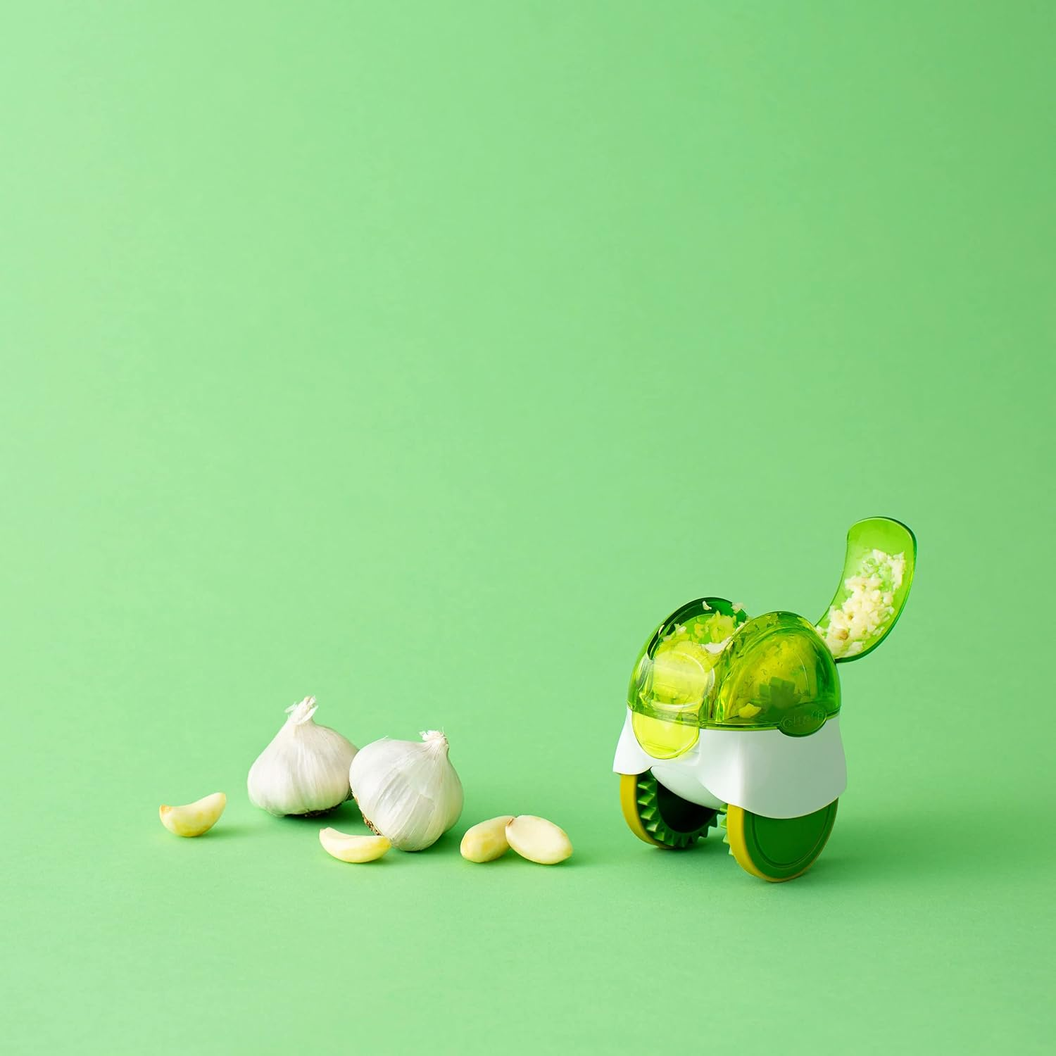 Chef'N 102-663-011 Garliczoom Garlic Chopper, XL, Green