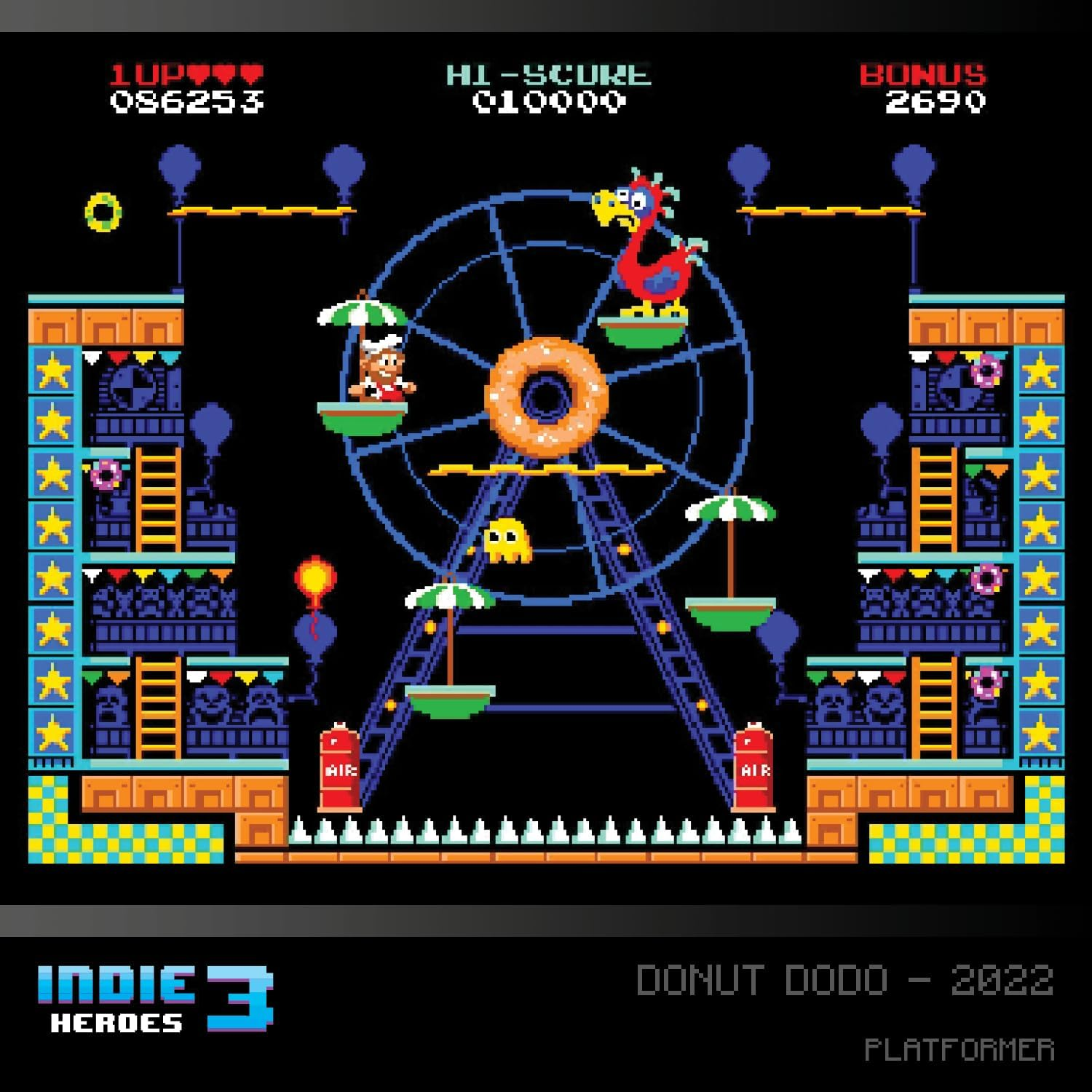 Blaze Evercade Indie Heroes Collection 3 image number 1