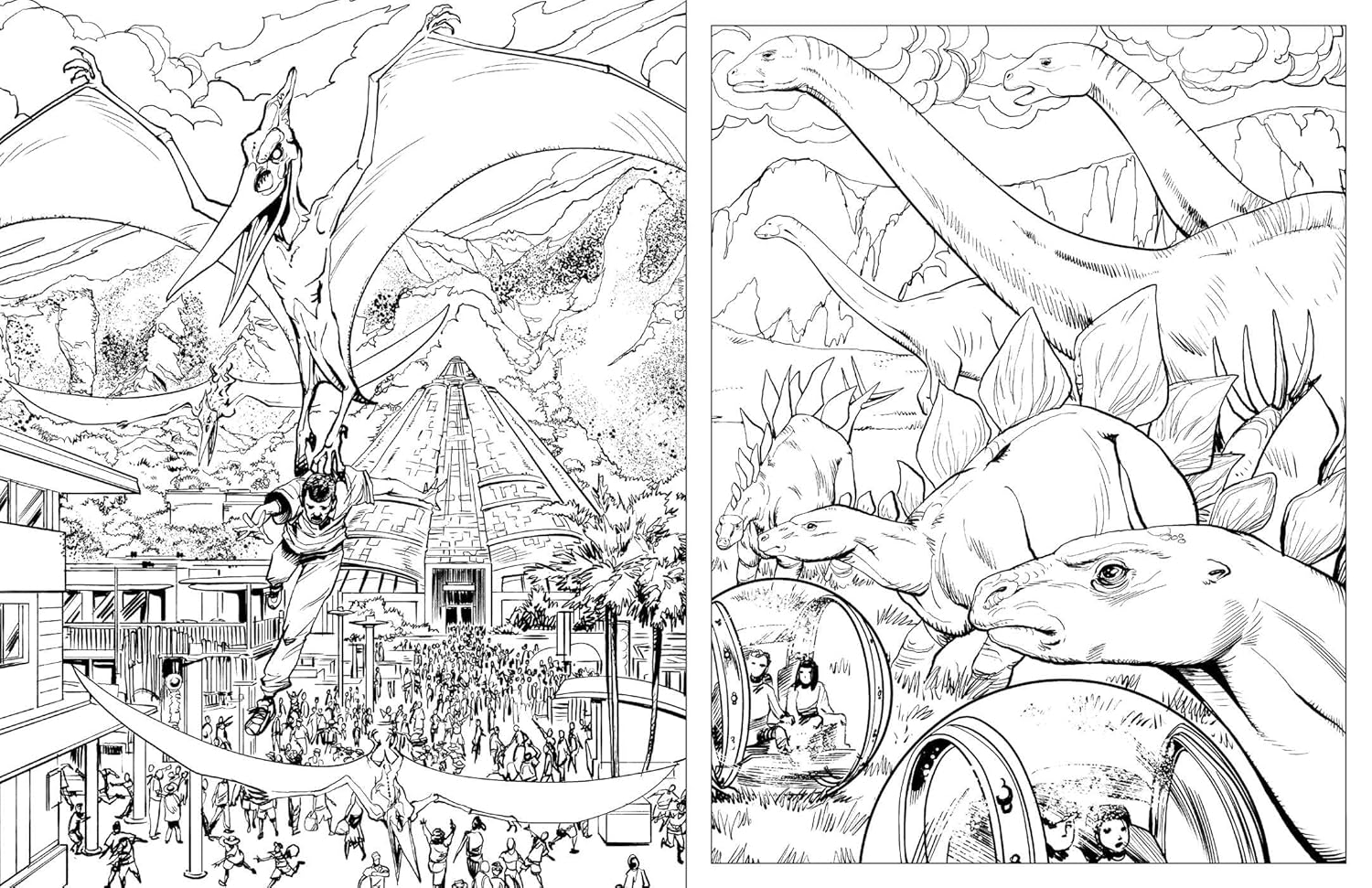 Jurassic World: the Official Coloring Book image number 4