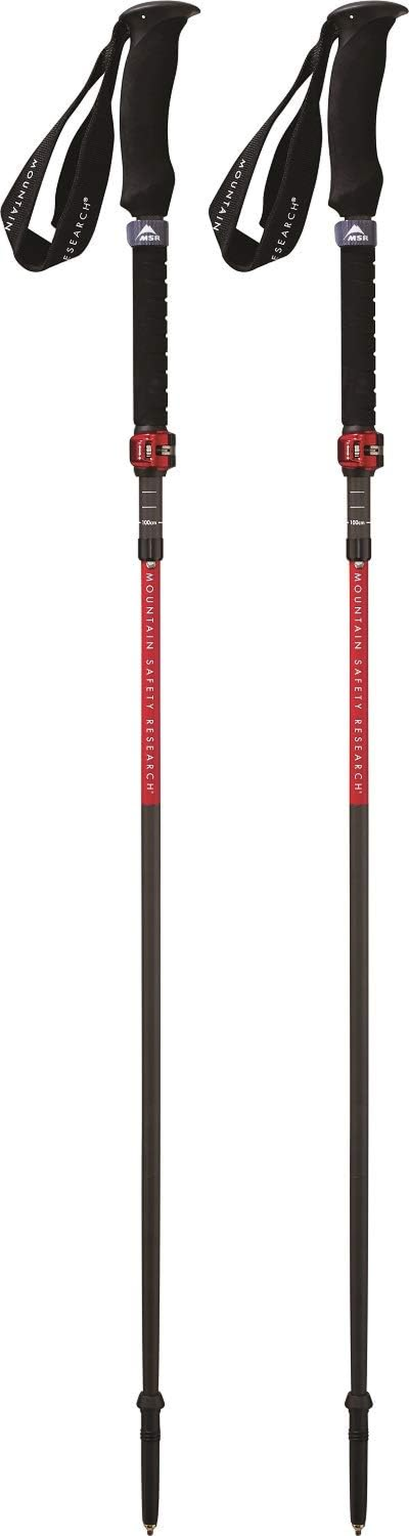 MSR Dynalock Ascent Foldable Carbon Backcountry Trekking Poles image number 4