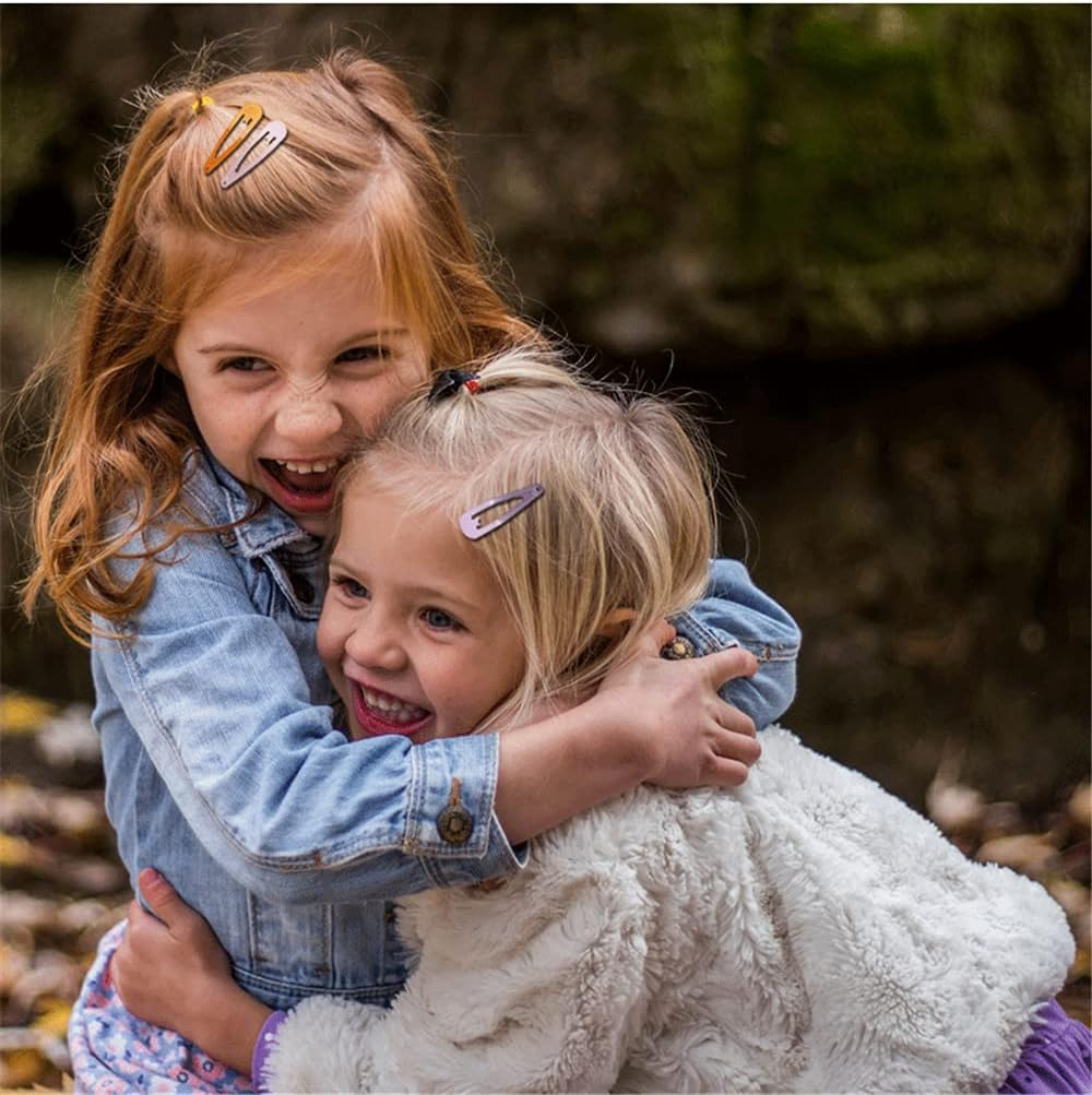 Volksrose Girls Cute BB Clip,150Pcs/Set 5Cm Mixed 30 Colors,Metal Snap Hair Clips,Lovely Kids Barrettes,Girls Hair Clip,Women Hair Accessories image number 3