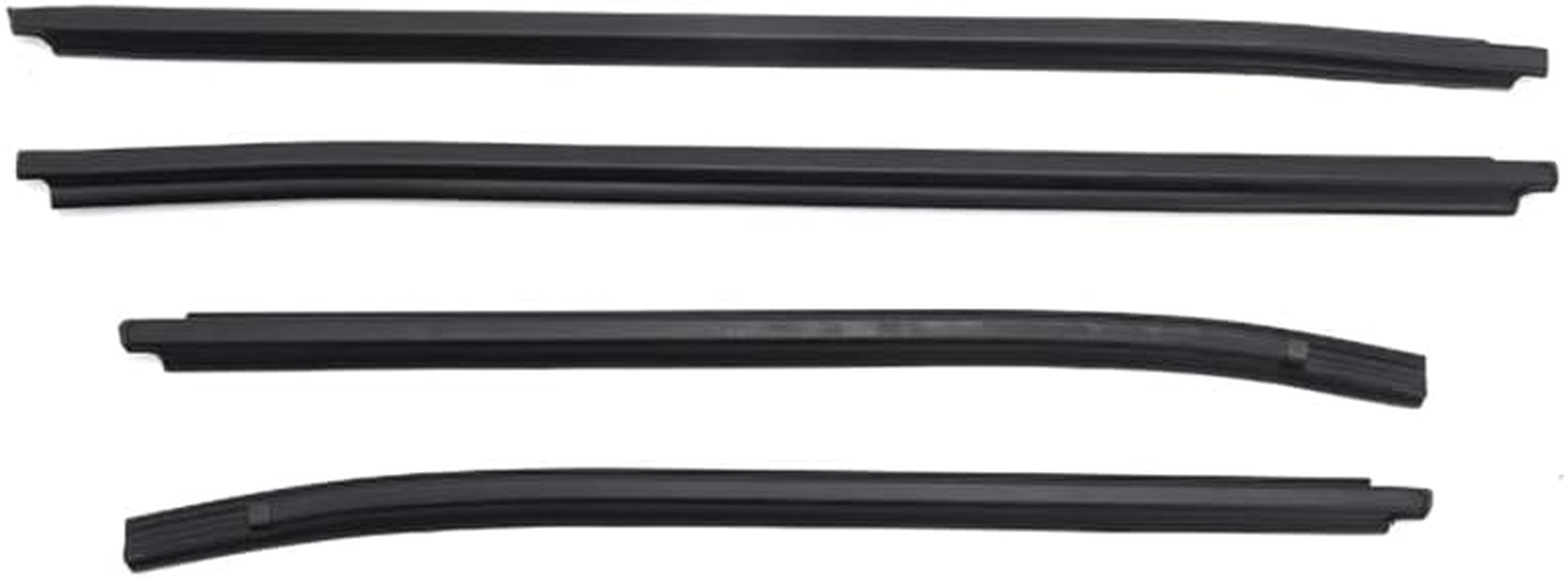AIMALL 4X Fit Toyota Hilux Double Cab Window Weather Strips, Rubber Window Seals for 2005-2015 Models, High Tolerance, Soundproof & Weatherproof, Black, Direct Replacement image number 6