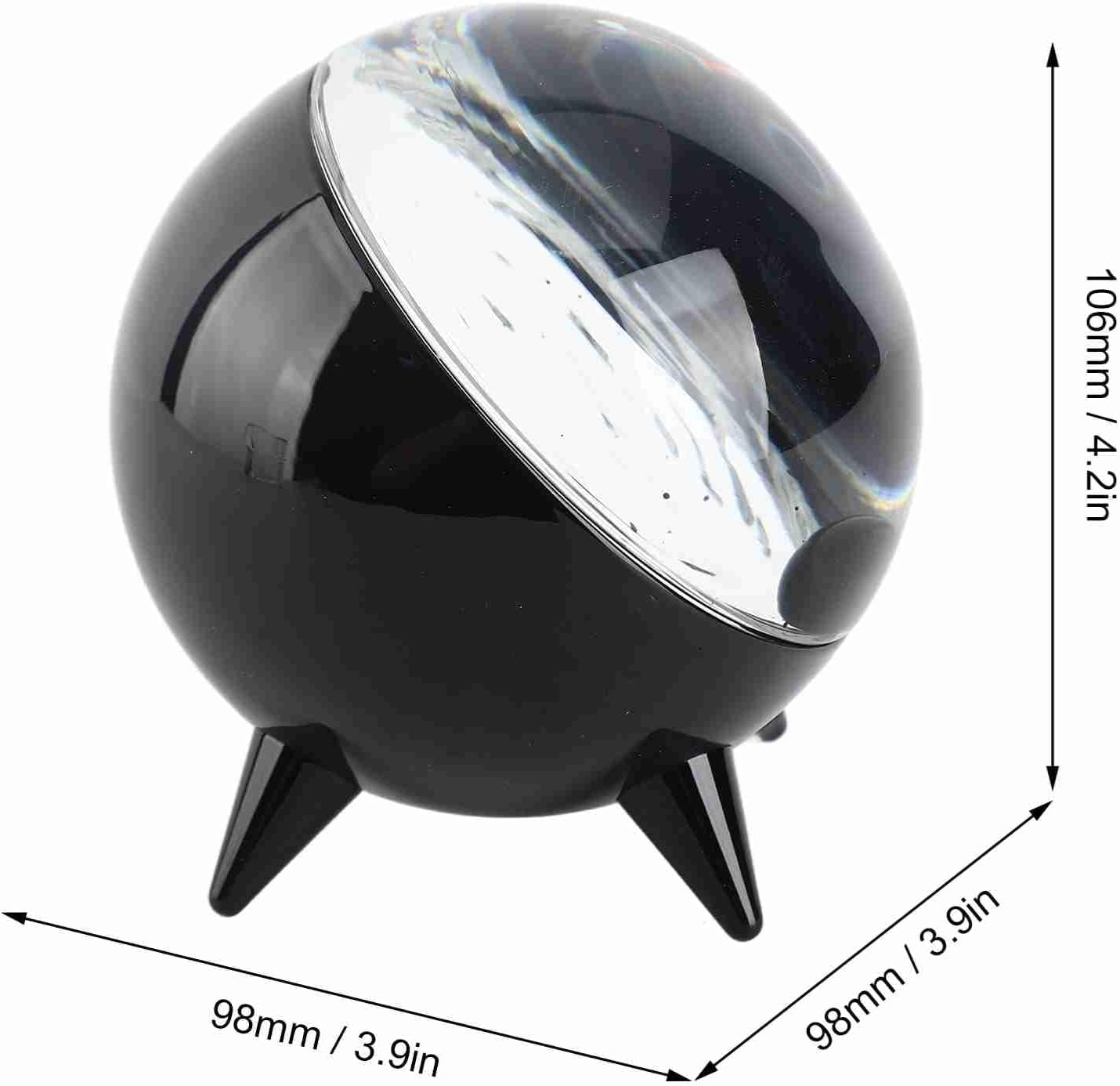 Ferrofluid Sound Visualizer, Dancing Ferrofluid with Music Rhythm, Magnetic Fluid Sound Partner, Symbiont in a Bottle, Ferrofluid Visual Music Mate Desktop Decor Gifts