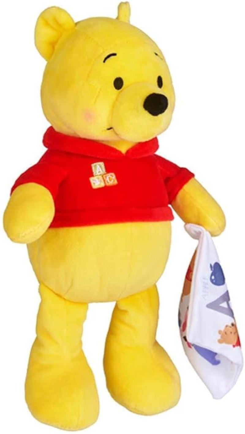 Winnie the Pooh Red Shirt Dangling Cuddle Soft Plush Toy image number 3