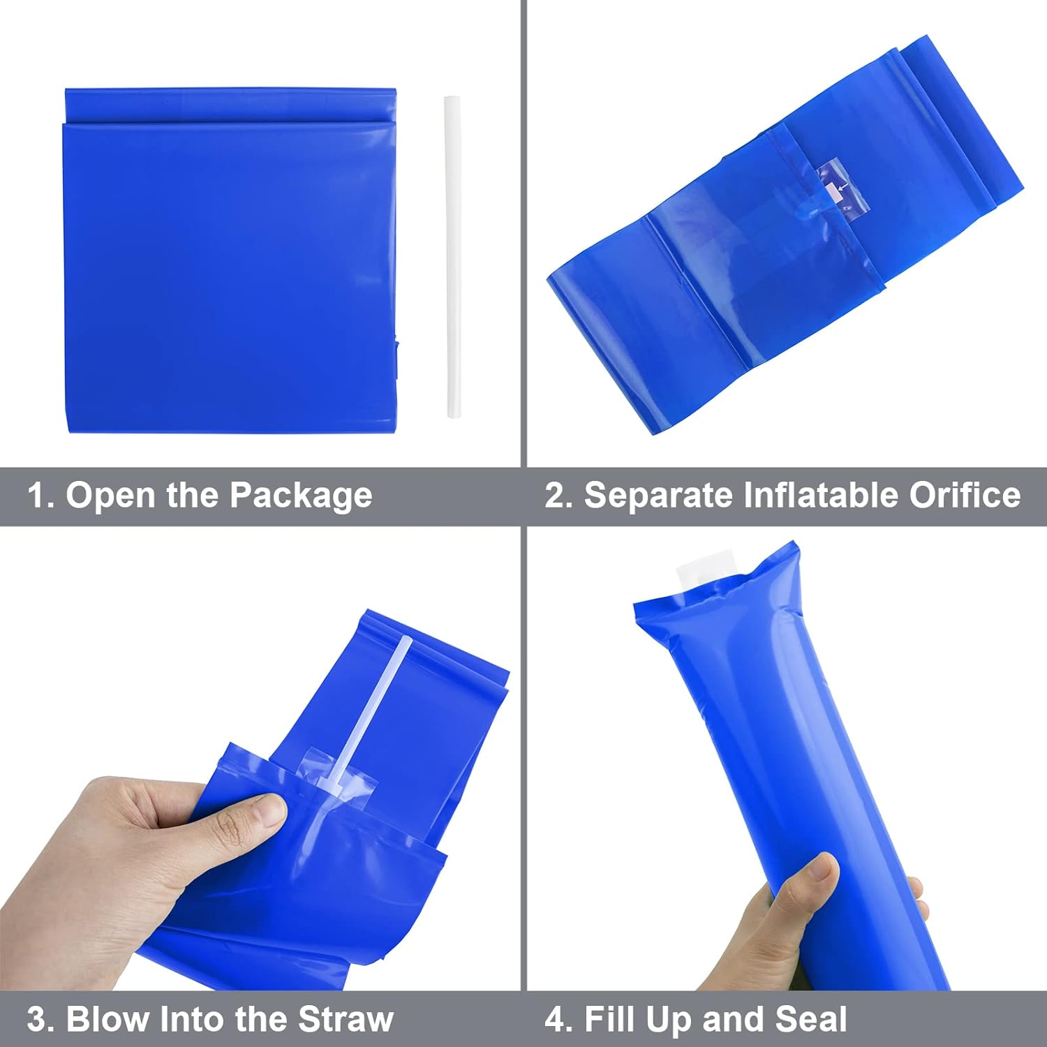 GOGO 50-Pack Bam Bam Thunder Sticks, Cheerleading Outfit, Inflatable Noisemakers image number 3