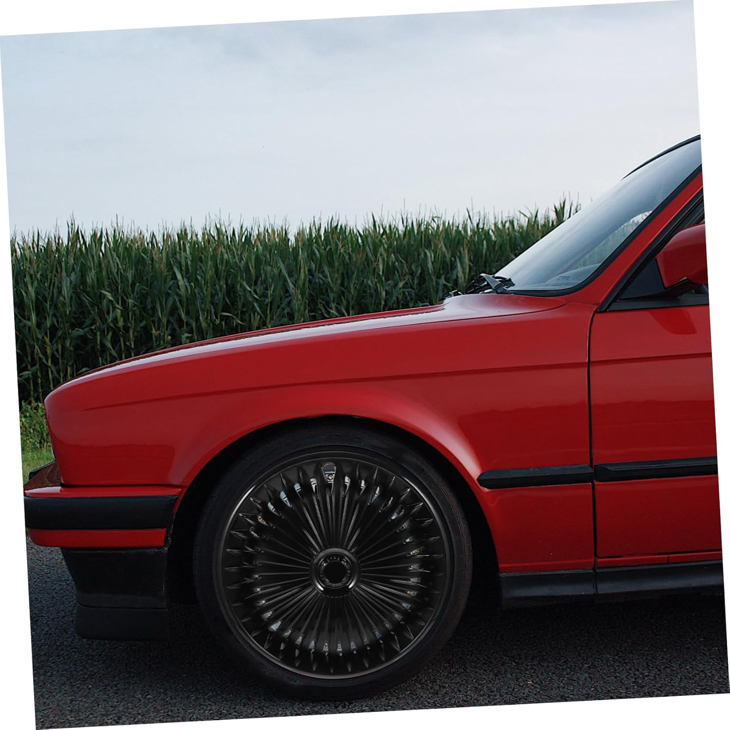 JECOMPRIS Automotive Car Wheel Hub Cover Decorative Wheel Rim Protector Car Accessories Sturdy image number 2