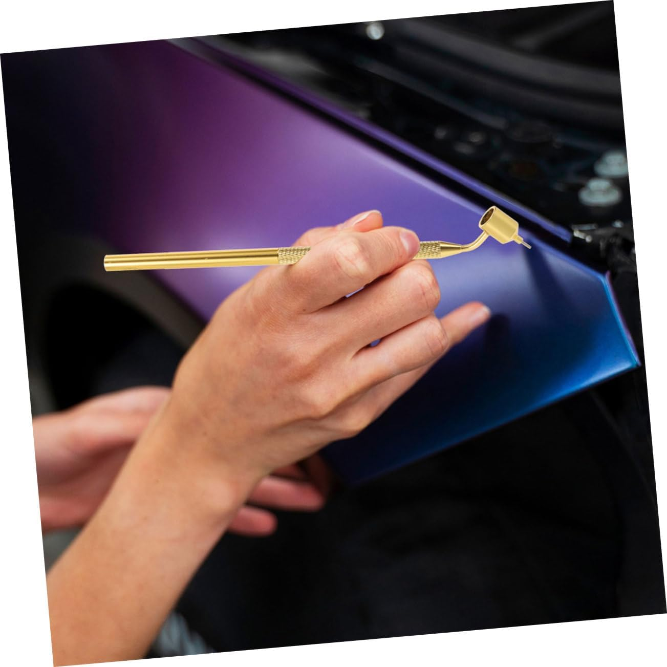 Mobestech 2Pcs Paint Applicator Pens for Car Scratch Repair Fluid Writer for Rock Chips Precision Detailing Tool Tip for Easy Access to Narrow Areas image number 3