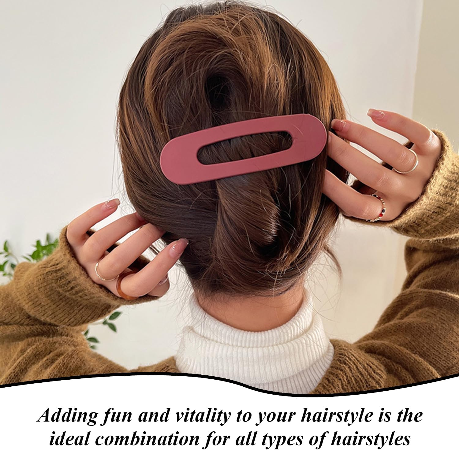 Pack of 12 Colourful Hair Pins, Non-Slip Hair Pins, Cute Hair Pins, Hair Styling Accessories, Women'S Hair Accessories.