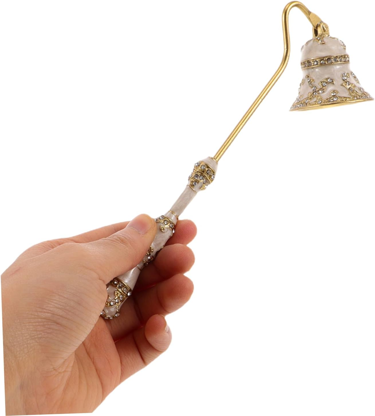 KAILIKETIY Retro Style Candle Extinguisher Snuffer Easy Handle Wick Fire Extinguisher for Hotels Restaurants image number 6