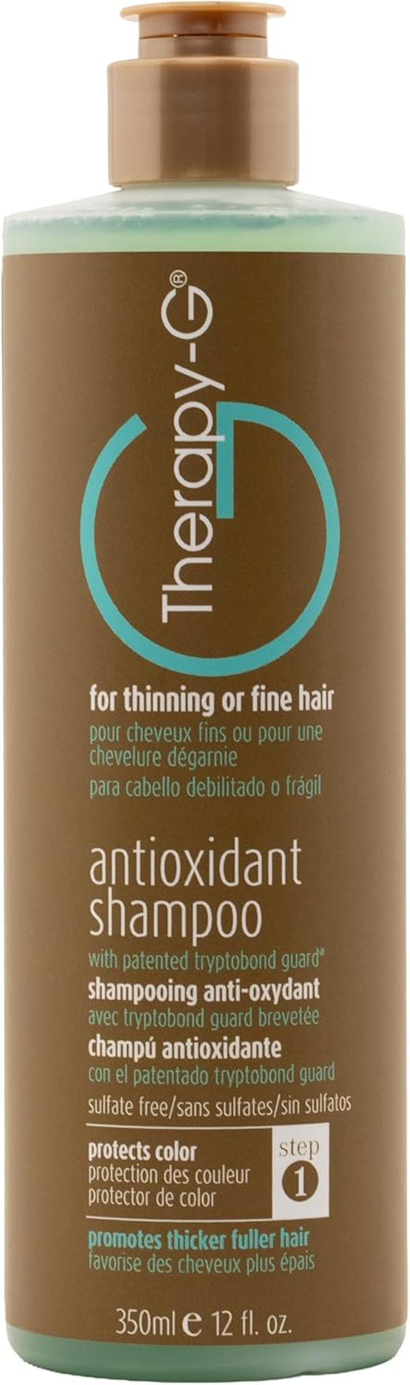 Therapy-G Antioxidant Shampoo Step 1 (For Thinning or Fine Hair) 350Ml/12Oz image number 2