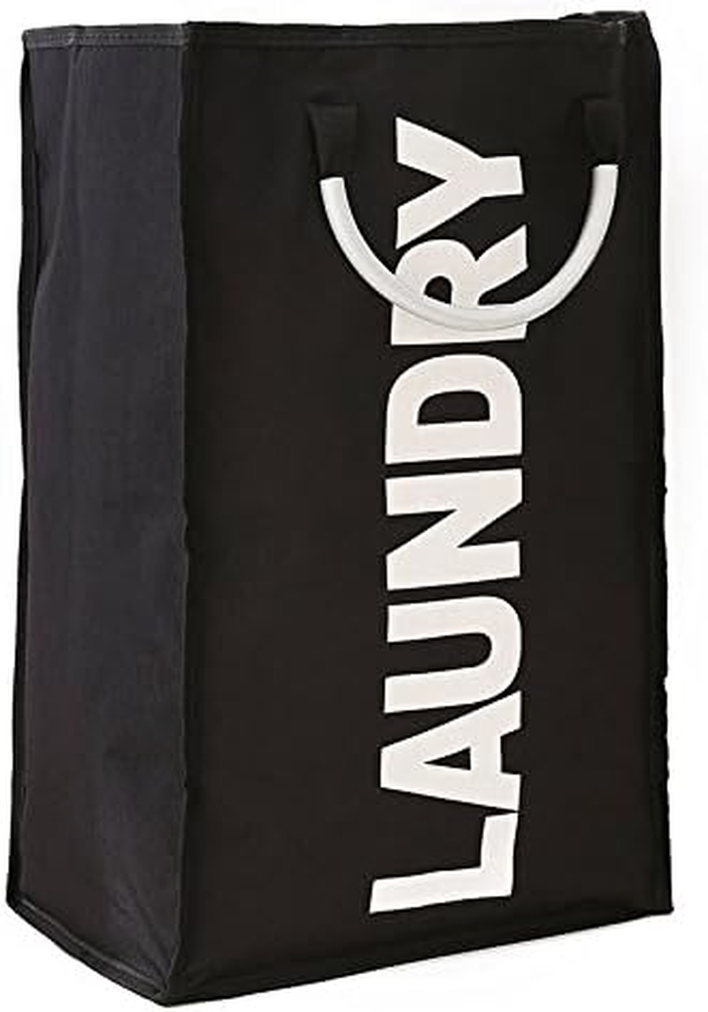 Collapsible Washing Clothes Large Laundry Basket Bag Hamper Bin Storage Folding Function Bag image number 5