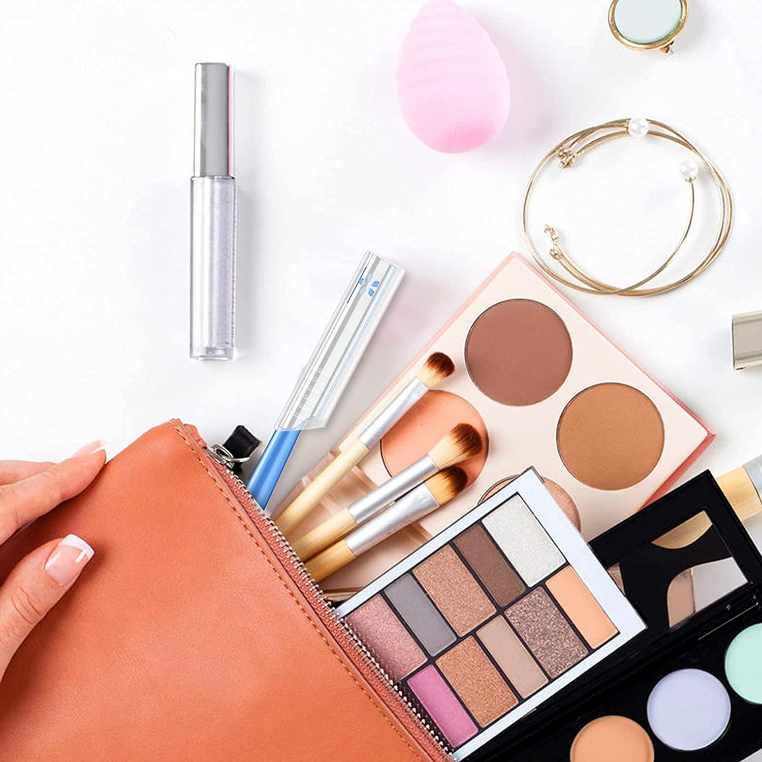 Women Facial Razor for Hair Removal - Dermaplaning Tool Peach Fuzz Trimmer, Fine Hair Remover Eyebrow Razors and Dermaplane Face Shavers Women'S Exfoliating for Sensitive Skin Essential Travel image number 1