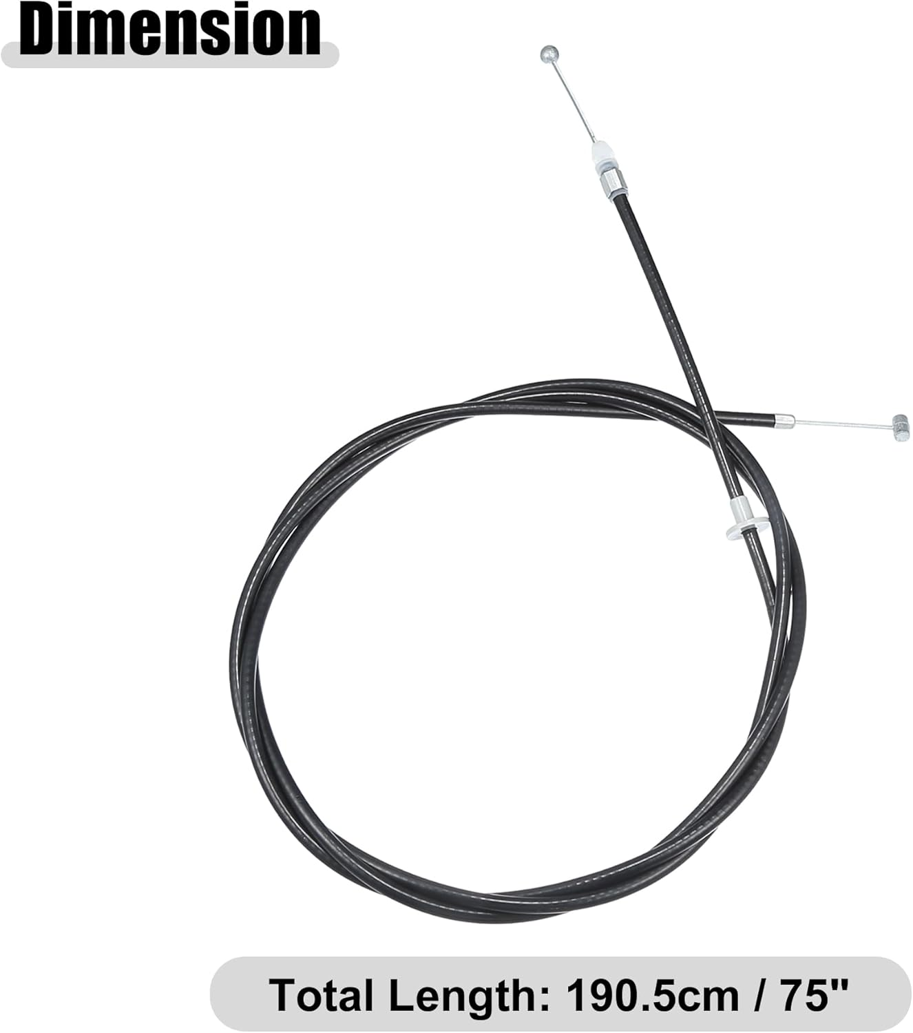 ACROPIX Front Hood Latch Release Cable Fit for Toyota RAV4 2001-2005 No.5363042060 - Pack of 1 image number 2