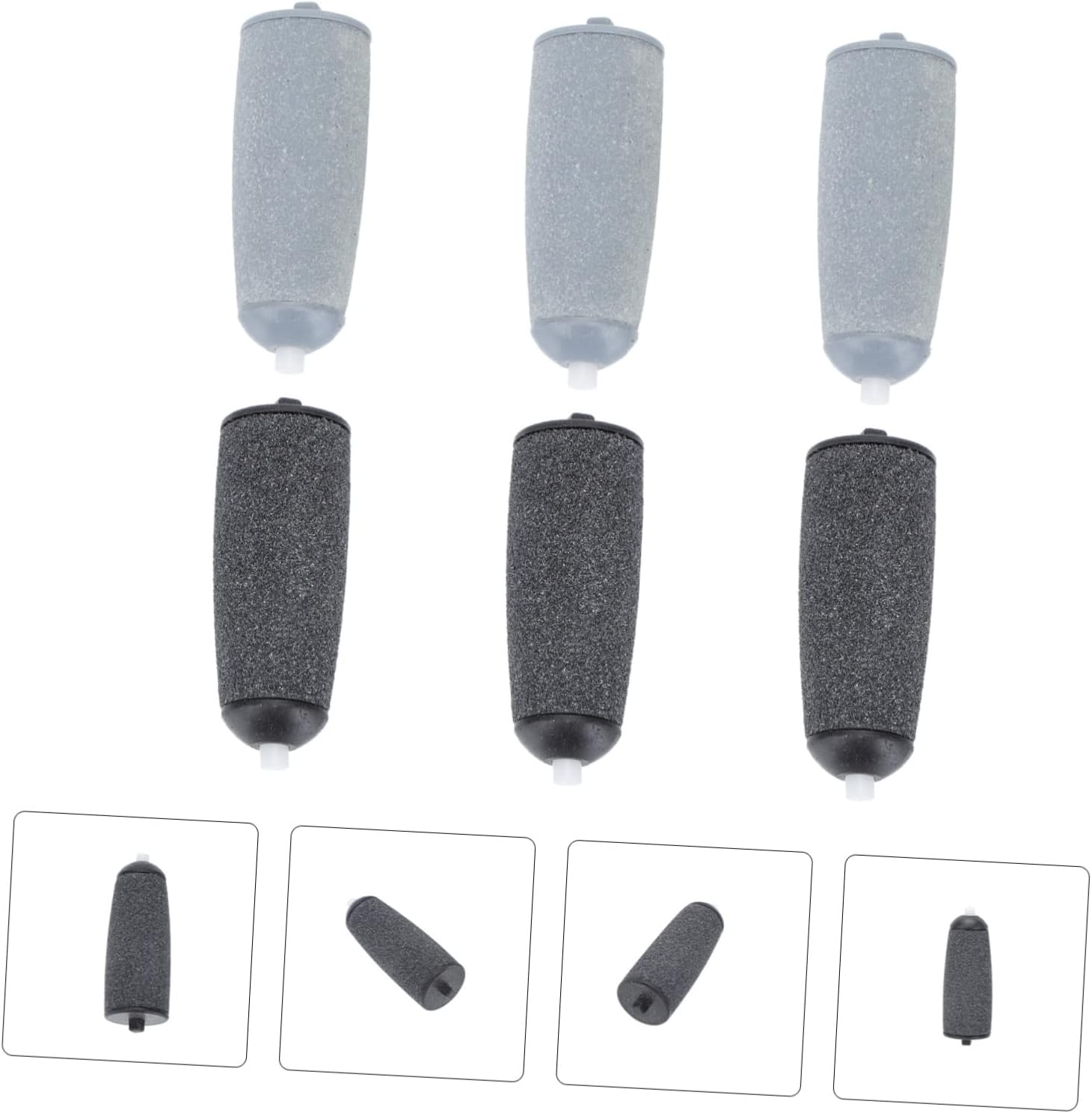 Minkissy 6Pcs Pedicure Device Replacement Heads Foot Callus Removers Replacement Blades image number 4