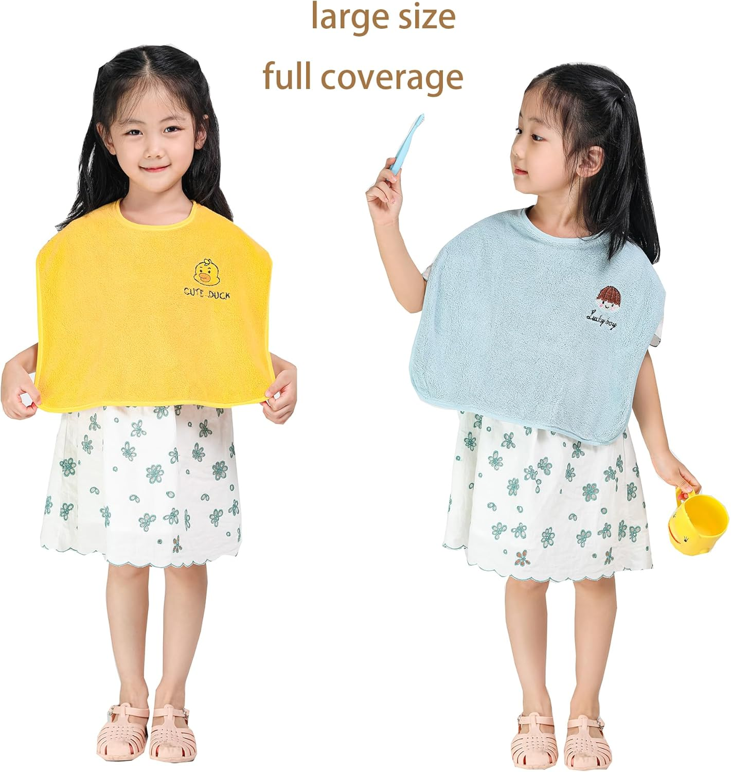 Baby Bibs for Girls or Boys , Toddler Bibs for Feeding image number 3