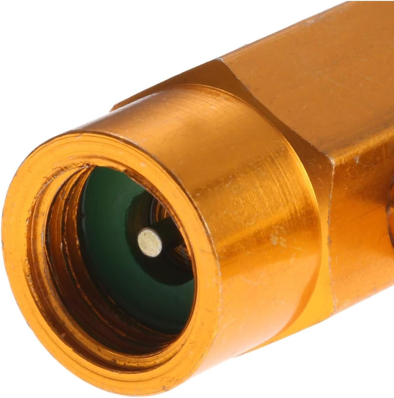 R134A AC Refrigerant Charging Hose Kit,R134A Canister with Pressure Gauge and Charging Hose with Quick Connector for Car AC Air Conditioner (Blue) image number 3