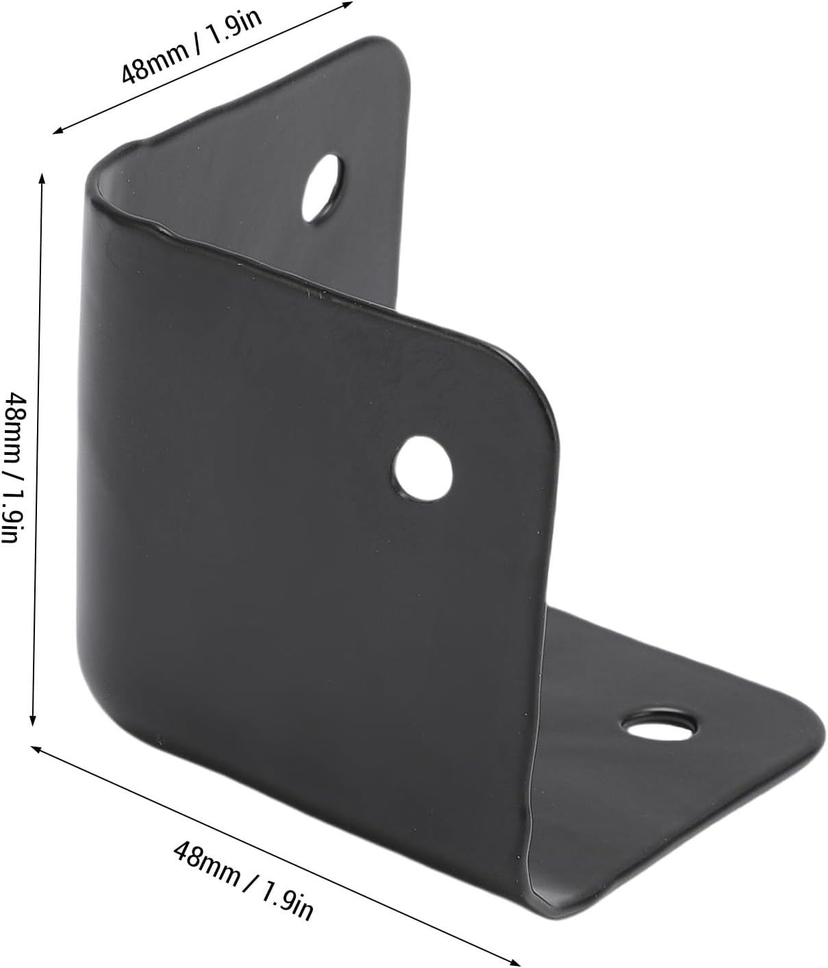 8Pcs Corner Protector, Speaker Cabinet Corners Protector, Amplifier Speaker Edge Safety Guard, Safety Guard Cabinet Furniture Corner Metal Bumpers image number 3