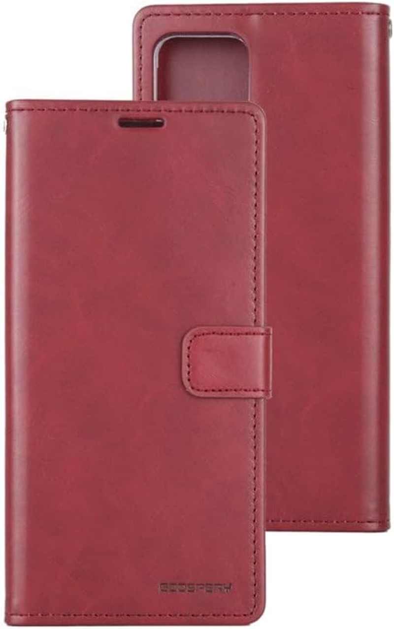 Goospery Bluemoon Diary for Iphone 15 Pro - Rose Gold - Hot Pink image number 1