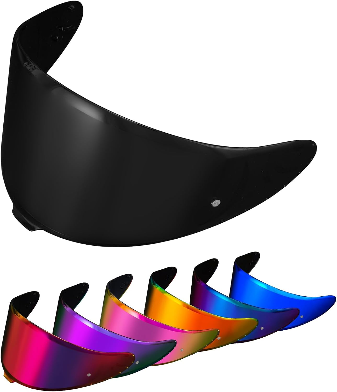 PSLER Helmet Visor for Shoei NXR2 Z8 RF-1400 CWR-F2 CWR-F2R X-Fifteen X15 X-SPR Pro Mirrored Helmet Visor Tinted Visor Motorcycle Helmet Accessories Replacement (Light Black)