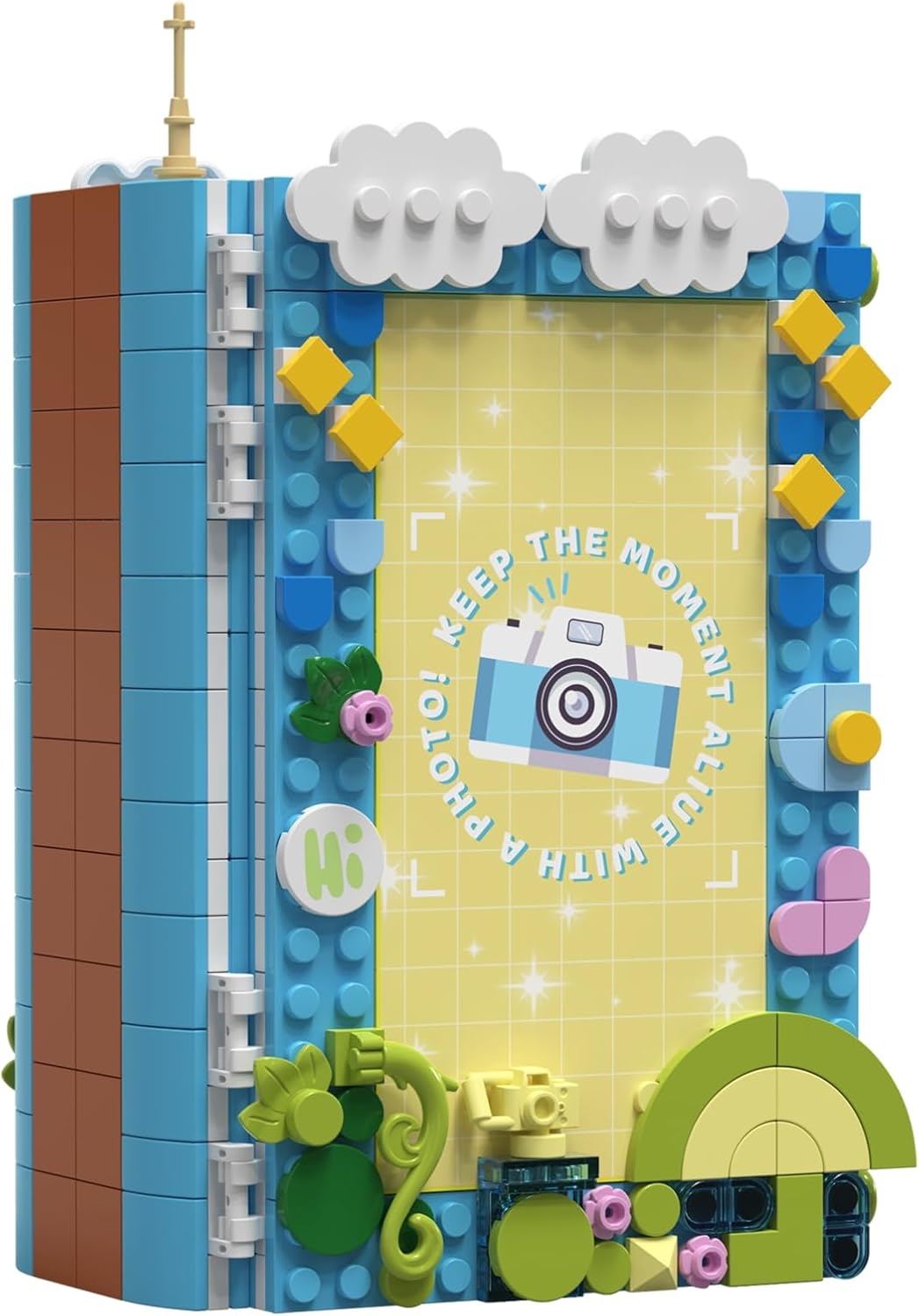 LULUFUN Building Blocks Set, Creative Art Building Kit, 3D Photo Album Construction Toy, Home Decoration Gift for Adults and Teenagers (Phostudio) image number 3