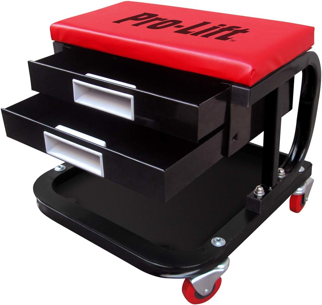 Pro-Lift T-8017 Toolbox Creeper Seat - 136Kg Capacity image number 2