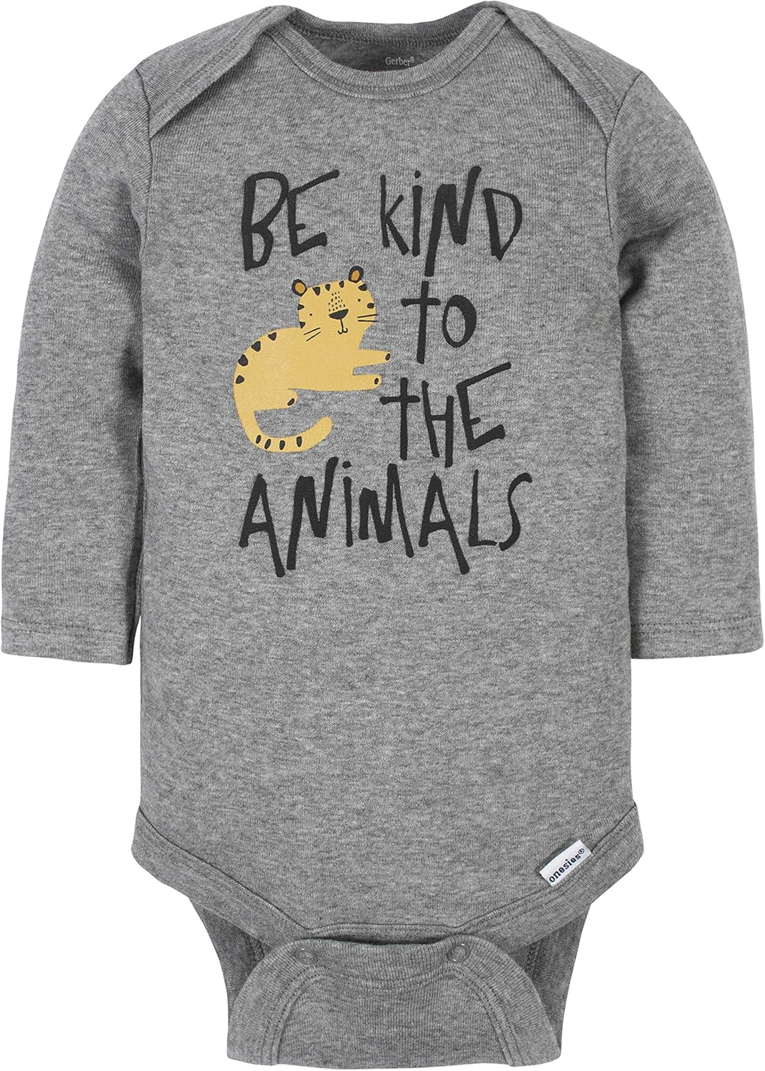 Gerber Baby Boys' 6-Pack Long-Sleeve Onesies Bodysuit image number 4