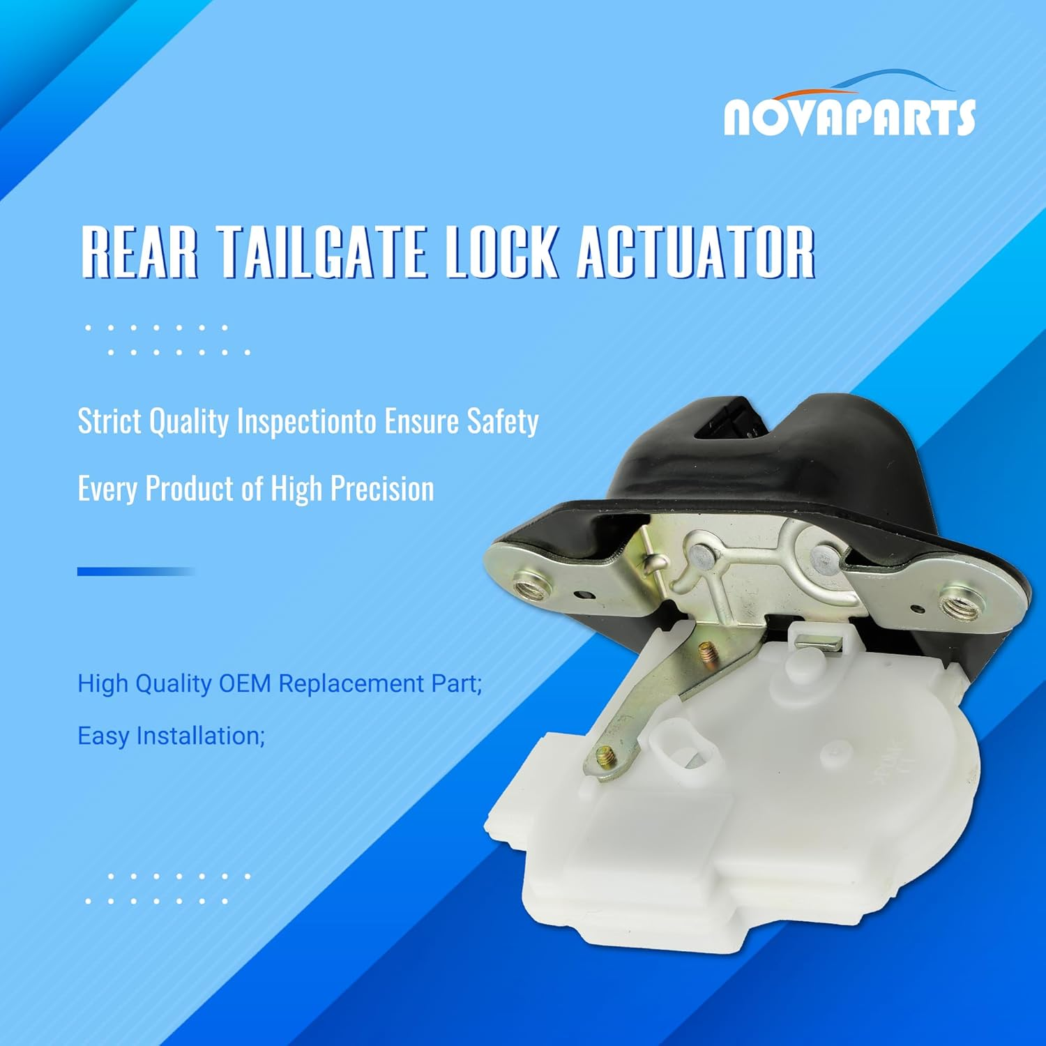 Rear Tailgate Lock Actuator 74800TF0J02 for Honda CR-V 2012-2016, Odyssey 2011-2017, Pilot 2012-2015 & RDX 2010-2012 Lock Assembly Replaces # 74800-TF0-J02 74800-TF0-J01 image number 2