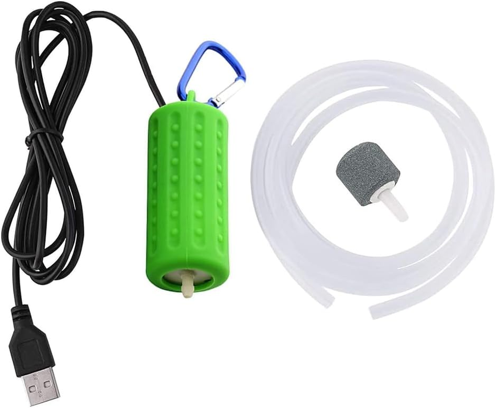 USB Aquarium Air Pump,Fish Tank Air Pump, Small Silent Aquarium Air Pump, 5V Mini Aquarium Air Pump USB, Mini USB Aquarium Fish Tank Oxygen Air Pump image number 5