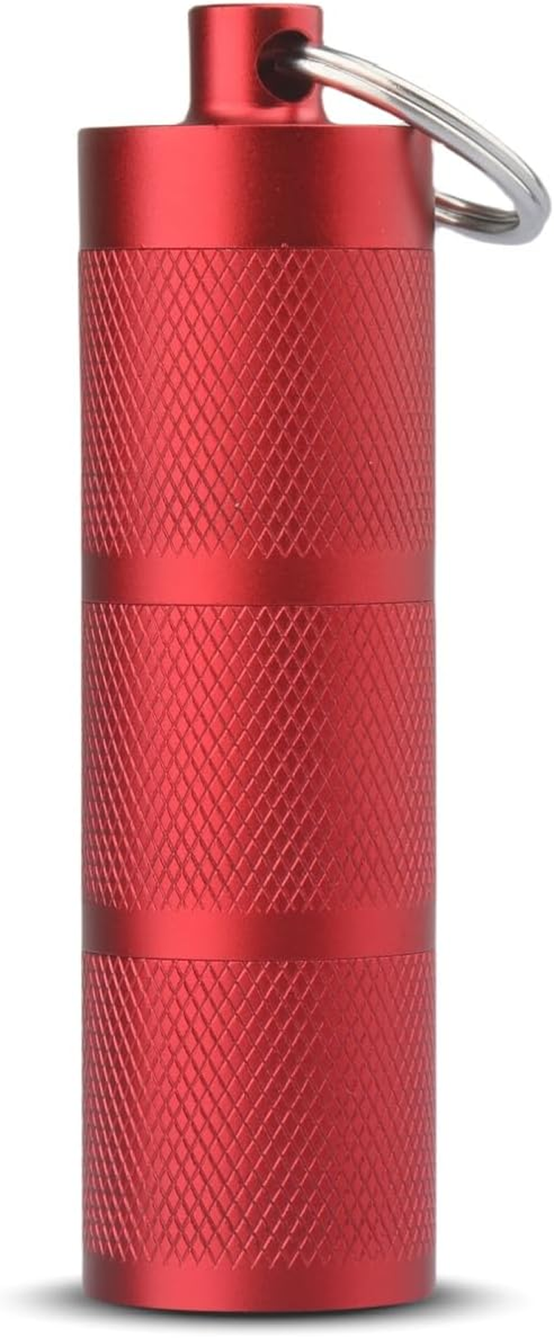 Small Pill Box, 3 Compartment Metal Pill Case, Pills Organizer Daily, Emergency Medicine Holder, Pills Storage Container with Mirror, Ideal for Purse, Travel, Outdoor, Gym, Bronze - Blue image number 4