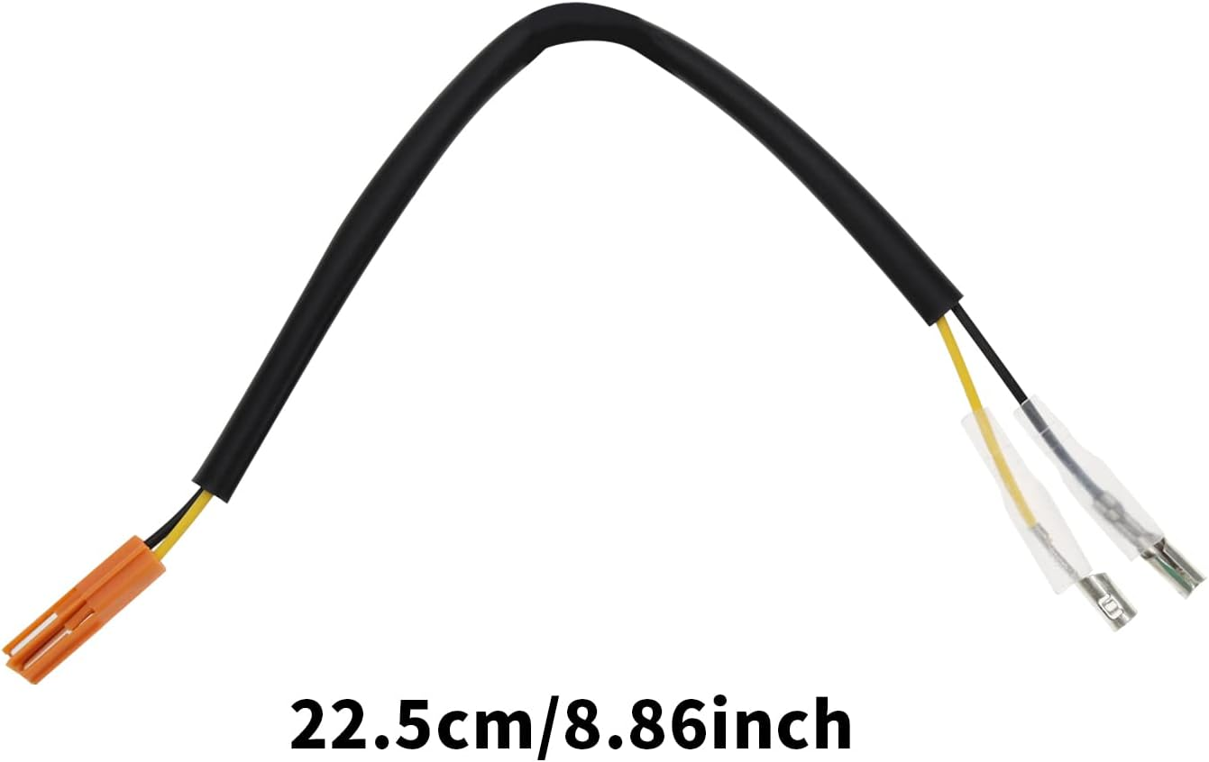SING F LTD 4X Turn Signal Wiring Adapter Compatible with Honda Plug Adapter Motorcycle Turn Signal Adapter Cable Approx. 22.5Cm/8.86Inch image number 6