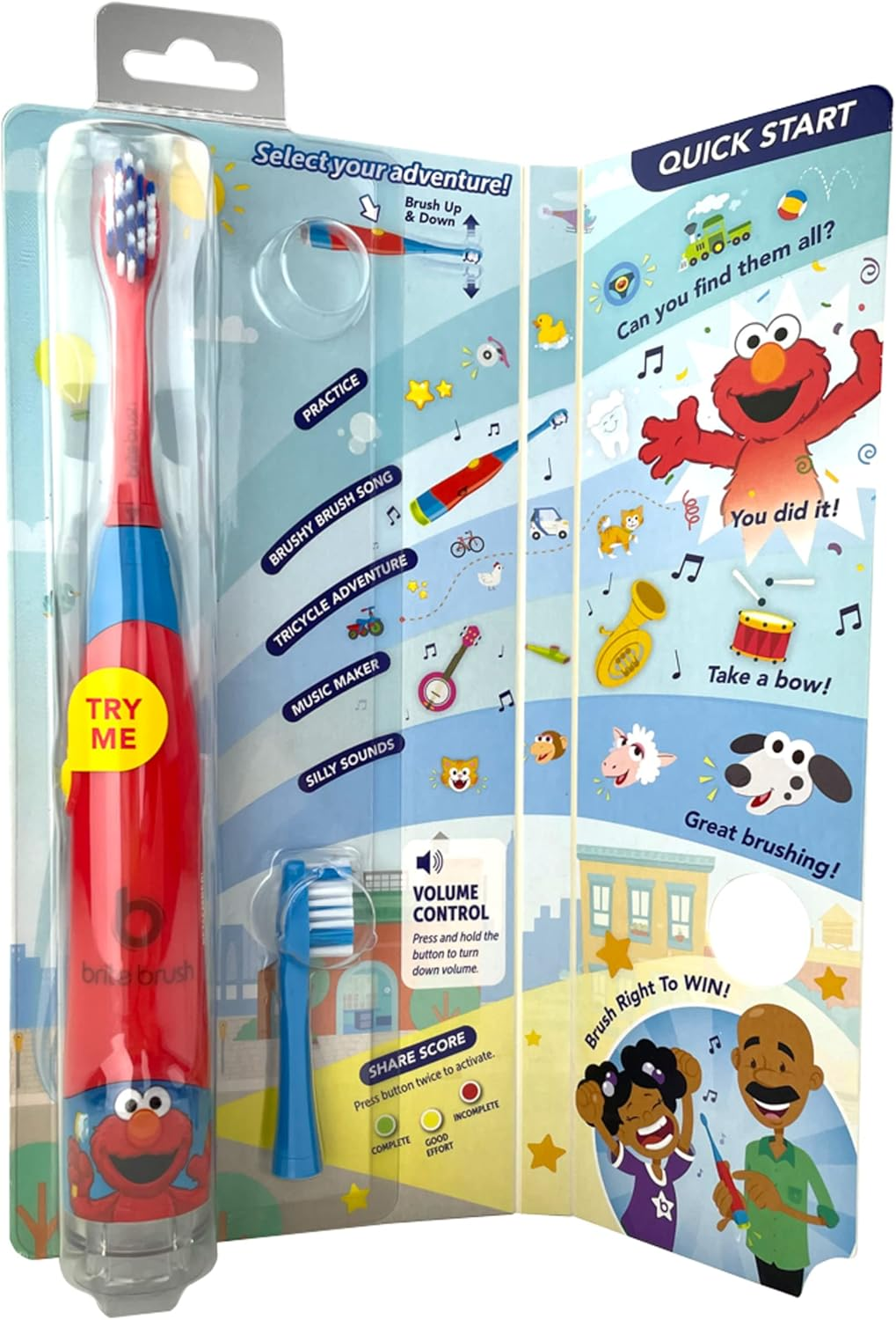 Britebrush Sesame Street (Elmo) image number 1