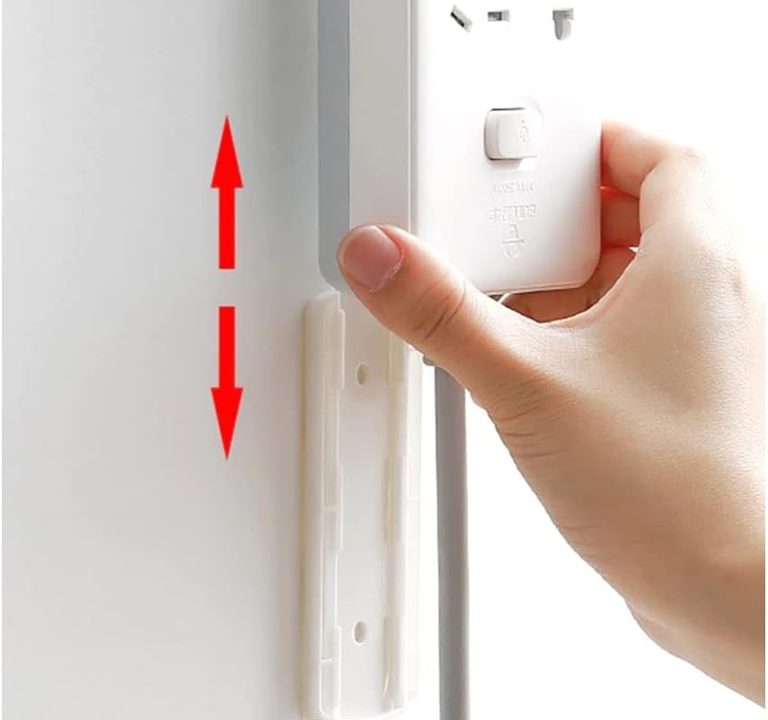 Punch Free Plug Sticker Power Board Holder Wall Mounted Power Strip Holder image number 2
