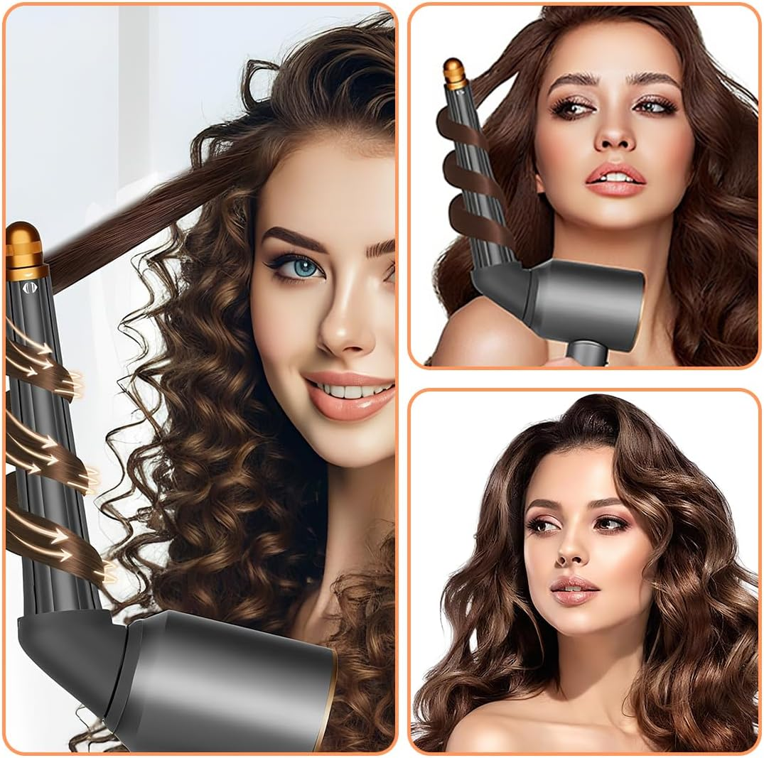 GXGM 30Mm Gold Tapered Hair Curler Hair Curler Hair Styling Tool image number 4