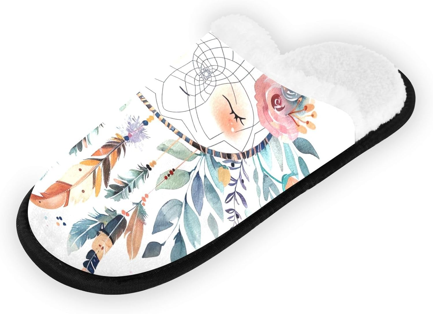 Home Slippers, City Pop Travel House Slippers, Comfy Slippers for Women, Machine Washable Indoor Slippers