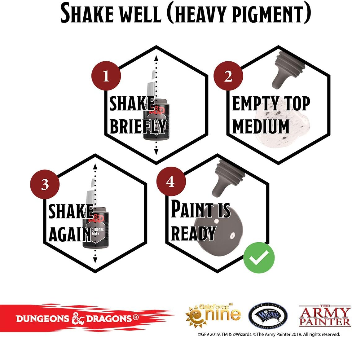 Dungeons and Dragons Nolzurs Marvelous Pigments Adventurers Paint Set image number 2