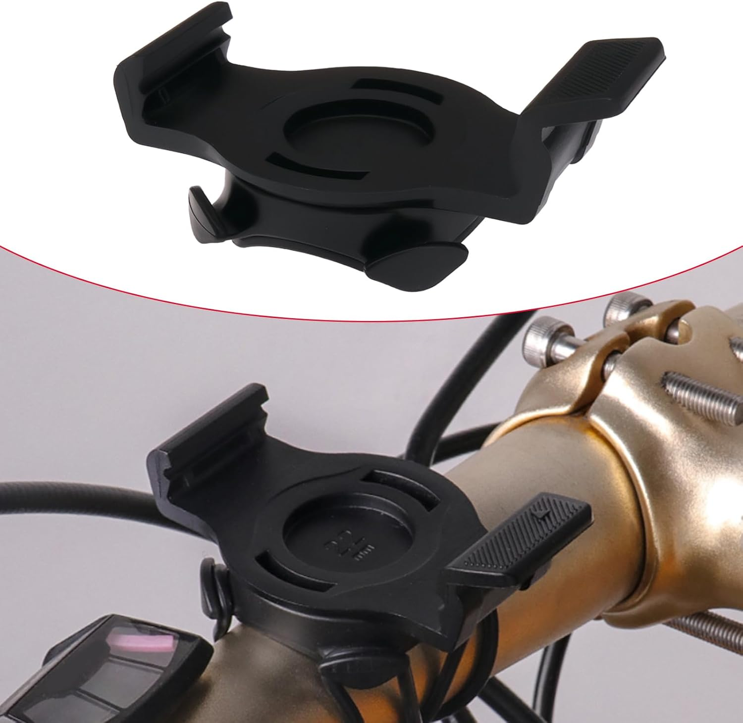 Create Idea 1 Set Quarter-Turn Bike Mount Smartwatch Holder Compatible with Garmin Fenix 6S-Pro Compatible with Fenix 6S Sapphire Editions image number 1